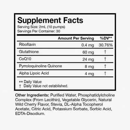 Liposomal Glutathione Bottle